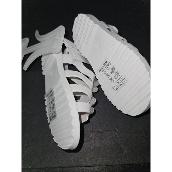 Size 8 Toddler Girls Capelli New York‎ Daisy Jelly Sandals New - Picture 4 of 4